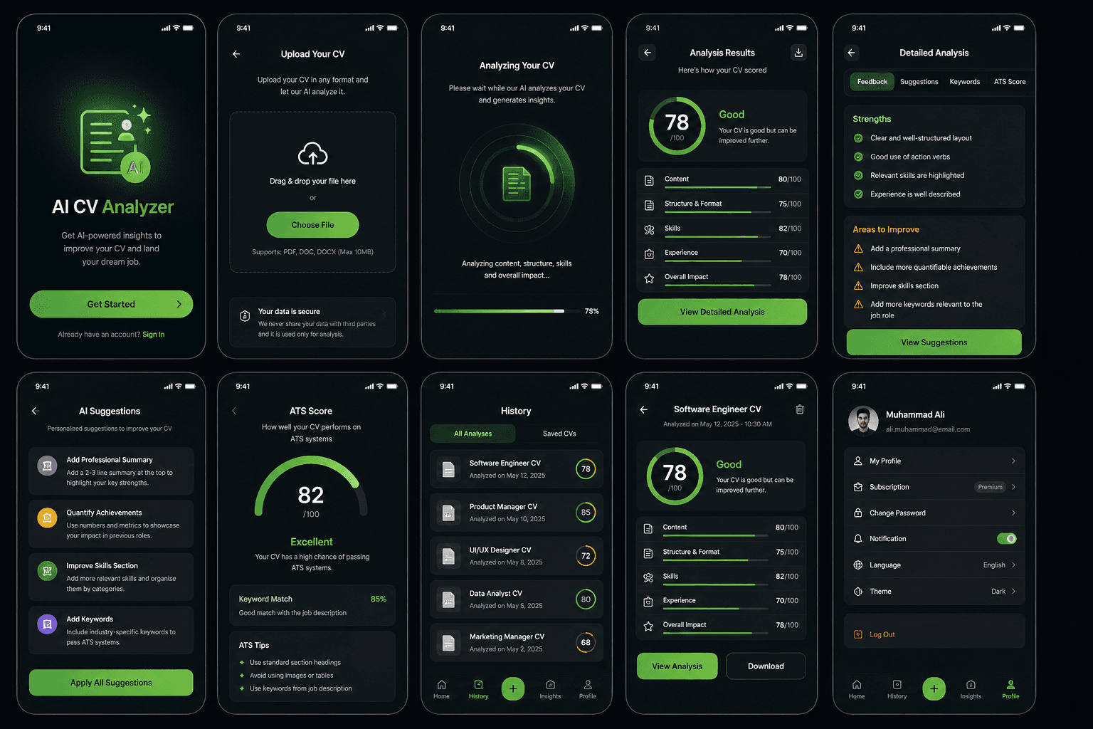 AI CV Analyzer