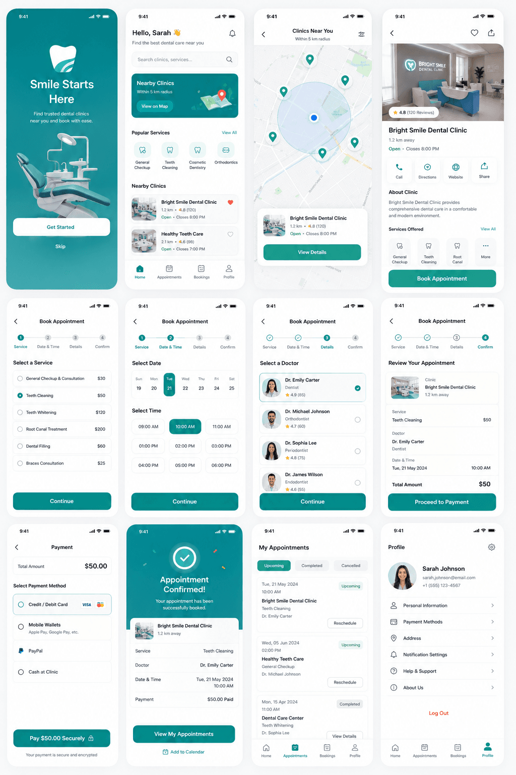 Dental Clinic App