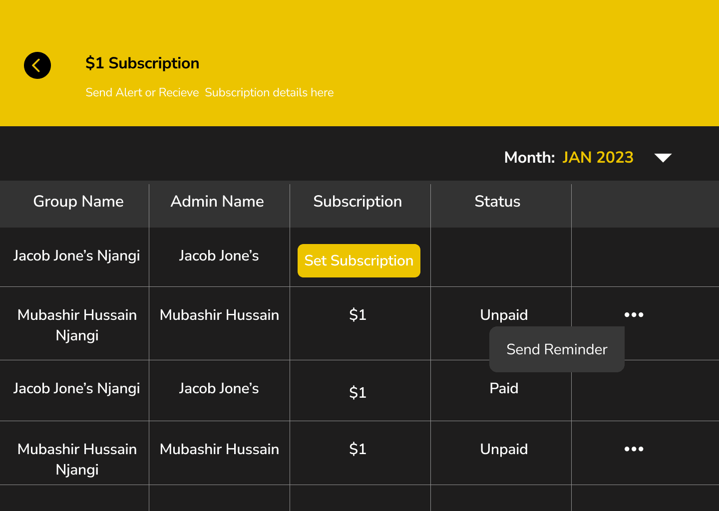 Njangi — Group Savings & Contribution Management App thumbnail 5