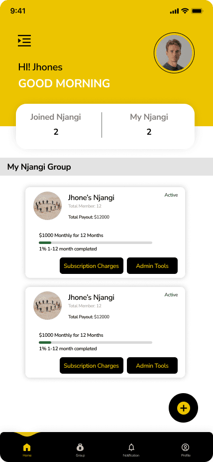 Njangi — Group Savings & Contribution Management App thumbnail 6