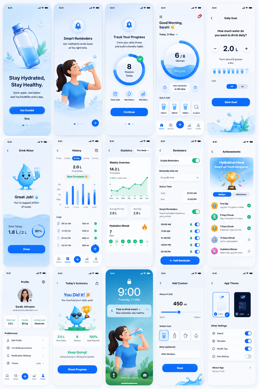 Water Reminder App