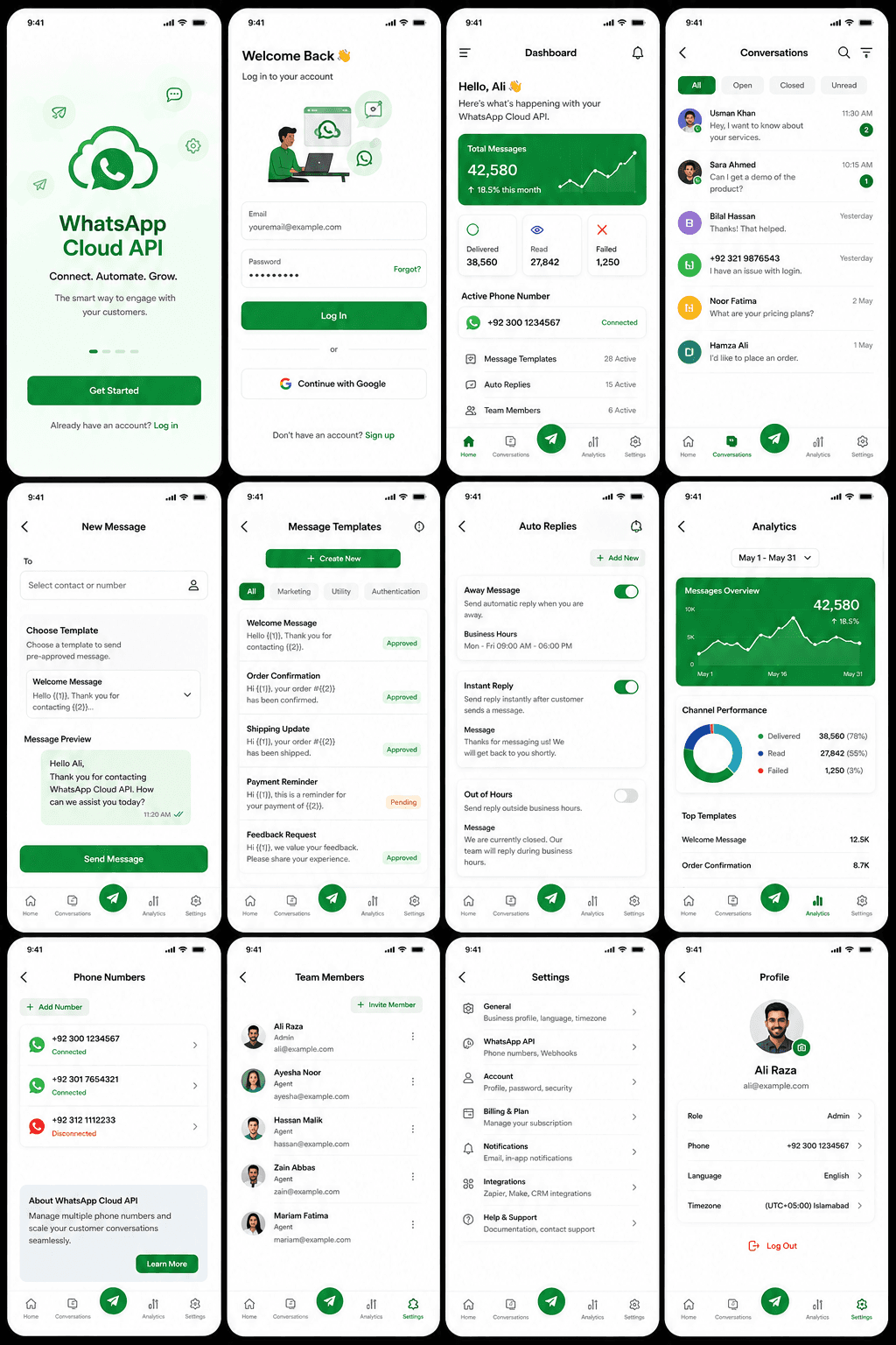 WhatsApp Cloud API App